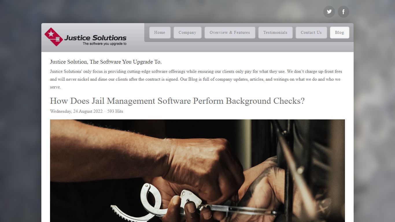 How Does Jail Management Software Perform Background Checks?